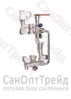 Насосно-смесительный узел 1033.180 для систем отопления 1-1/2" (без насоса) TiM 20124581 - фото 25386