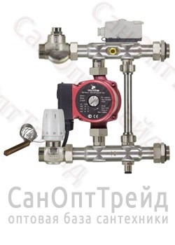 Насосно-смесительный узел 1038.130 для систем отопления 1" (без насоса) TiM 20124584 - фото 25390