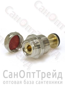 Регулировочный клапан для коллекторного блока на обратном контуре 1/2" 305.00 TiM 20124589 - фото 25399