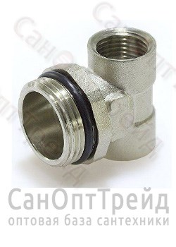 Тройник коллекторный 1"х1/2"х1/2" НР/ВР/ВР 320-422 TiM 20124592 - фото 25403