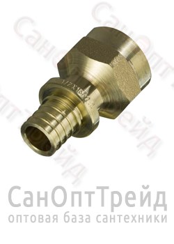 Муфта аксиальная с резьбой 16(2,2)х1/2" ВР TiM 20123142 - фото 25528