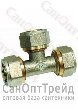 Тройник ник переходной 16х20х16 (Ц/Ц/Ц) 2003 20122970 - фото 25596
