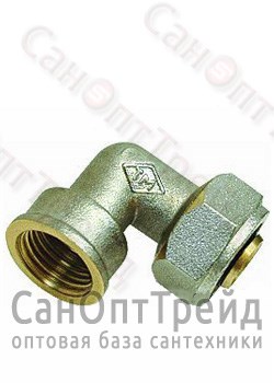 Угольник ник с резьбой 20х1/2" (Ц/ВР) 2006 20123040 - фото 25620