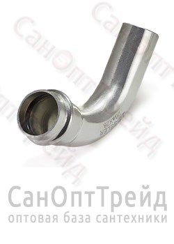 Угольник пресс однораструбный 45гр х15 нержавеющая сталь Zeissler 20126184 - фото 25712