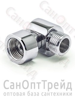Американка угловая для полотенцесушителя 3/4"х1/2" ВР/НР хром ТiМ 20123833 - фото 26060