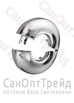 Отражатель для полотенцесушителя разъемный 1/2" из нержавеющей стали (h-12мм) TiM 20123809 - фото 26095