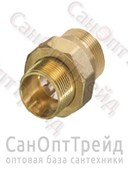 Американка 1/2" НР/НР латунь ТiМ 20123698 - фото 26121