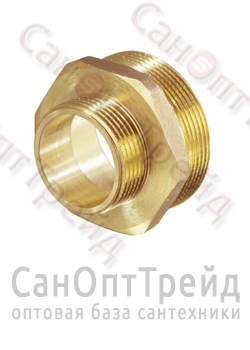Ниппель переходной 1"х3/4" НР/НР латунь ТiМ 20124054 - фото 26206