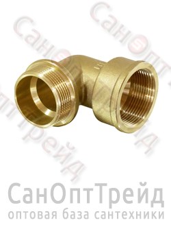 Уголок переходной 1"х1/2" ВР/НР латунь ТiМ 20124306 - фото 26306
