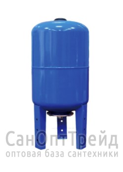 Гидроаккумулятор вертикальный 80 литров на опорах 1" НР TiM 20126081 - фото 26791