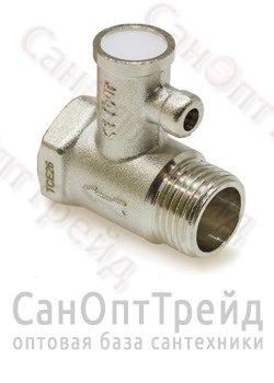 Предохранительный клапан для бойлера 1/2" ВР/НР TiM 20124861 - фото 26943