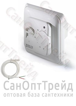 Термостат электронный с датчиком температуры теплого пола (220v,16A) 5.716 Zeissler 20123964 - фото 27040