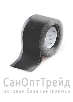 Самоклеящаяся силиконовая РЕМОНТНАЯ лена 25мм х 0,5мм х 3м (цвет черный) 06-2505B TiM 20126069 - фото 27205