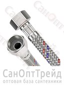 Подводка для воды 1/2" 1,50м г/г нерж. сталь TiM 20125266