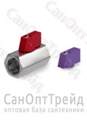 Кран шаровой латунь хром МИНИ полнопроходной 1/2" ВР/ВР TiM 20124913