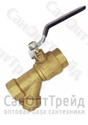Кран шаровой с фильтром ручка 3/4" ВР/ВР TiM 20122932
