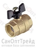 Кран шаровой усиленный бабочка 1" В/В полнопроходной TiM 20124472
