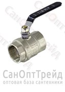 Кран шаровой усиленный никелированный ручка 1-1/2" В/В полнопроходной TiM 20124483