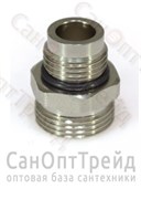 Ниппель сдвоенный 1"х1" НР/НР с прокладкой EPDM 313-44 TiM 20124586