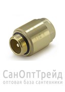 Клапан обратный (в скважину) 1" НР/ВР осевой диск латунь TiM 20126258