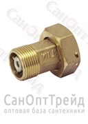 Американка к водомеру 1/2"х3/4" НР/ВР с обратным клапаном латунь TiM 20122964