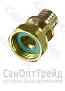 Муфта аксиальная с накидной гайкой и гильзой 25(3,5) х 1" ВР TiM 20124776