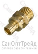Муфта аксиальная с резьбой 16(2,2)х1/2" НР TiM 20123141