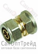 Муфта ник с резьбой 32х1-1/4" (Ц/ВР) 3212 20122930