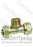 Тройник ник с резьбой 16х1/2"х16 (Ц/НР/Ц) 1609 20122997
