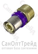 Муфта пресс с резьбой 20х1/2" НР TiM 20125868