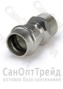 Муфта пресс с резьбой 28х1"(НР) нержавеющая сталь Zeissler 20126163