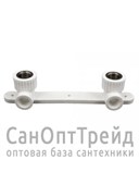 Монтажная планка с водорозетками 20х1/2" ВР PPR 20123330