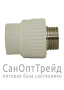 Муфта комбинированная 25х1/2" НР PPR 20123318