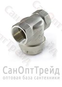 Фильтр сетчатый прямой 1/2" ВР/ВР никель TiM 20124968