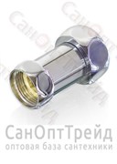 Муфта для полотенцесушителя 1"х3/4" ВР/ВР хром TiM 20125005