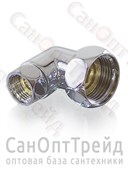 Уголок для полотенцесушителя 1"х1/2" ВР/ВР хром TiM 20125017