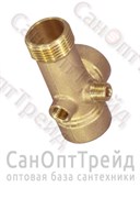 Пятерник 1"х1"х1/4"х1/4"х1" ВР/ВР/НР/ВР/НР 80мм латунь ТiМ 20124214