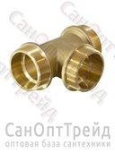 Тройник 1-1/4"х1-1/4"х1-1/4" НР/НР/НР латунь ТiМ 20124269