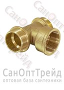Тройник 3/4"х3/4"х3/4" НР/ВР/НР латунь ТiМ 20124262