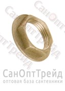 Контргайка с ребордой 3/4" никель ТiМ 20124092