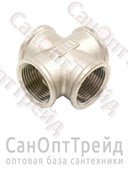 Крестовина 1"х1"х1"х1" ВР/ВР/ВР/ВР никель ТiМ 20124686