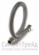 Сильфонная подводка для газа 1/2" 1,50м г/ш нерж. сталь TiM 20125297
