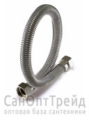 Сильфонная подводка для газа 1/2" 5,00м г/г нерж. сталь TiM 20125305