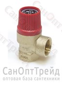 Мембранный предохранительный клапан 1/2" ВР/ВР 1,5 бар TiM 20123870