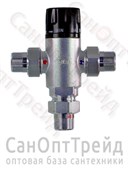 Клапан термостатический 8804 подмешивающий для систем отопления и ГВС 3/4" АМ/Н TiM 20125112