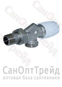 Термостатический клапан угловой с осевым управлением 1/2"х3/4" МЕ860Е TiM 20125097