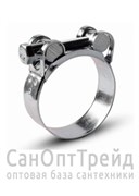 Хомут силовой одноболтовый 29-31мм оцинкованная сталь TiM 20126024