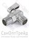 Кран угловой с отражателем 1/2"х3/4" (НР/НР) для подключения приборов 5809A хром матовый TiM 20126140 - фото 25108