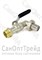 Кран шаровой со штуцером угловой 1/2" НР ручка ТiМ 20124530 - фото 25129