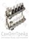 Коллекторная группа из нерж.стали без расходомеров и кранов 1", 4 x 3/4" КВS5004 TiM 20123988 - фото 25294